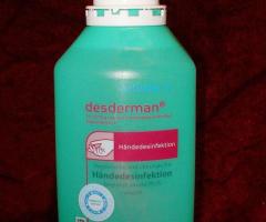 10 x 500 ml Händedesinfektion, Desderman, Schülke, neu